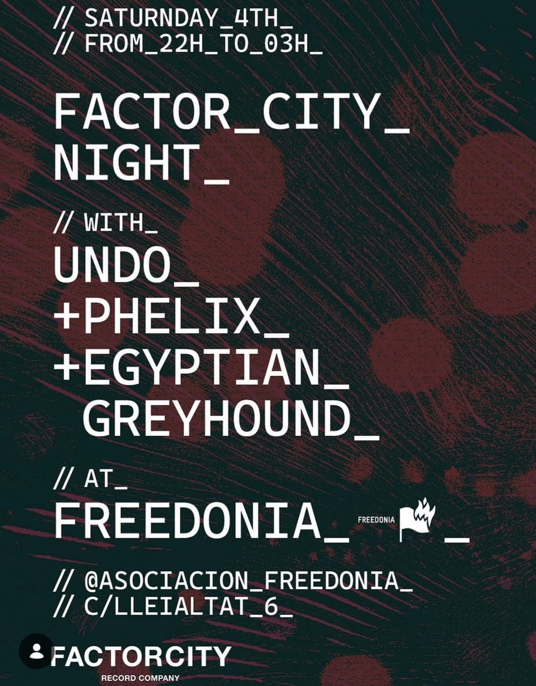 FACTOR CITY NIGHT