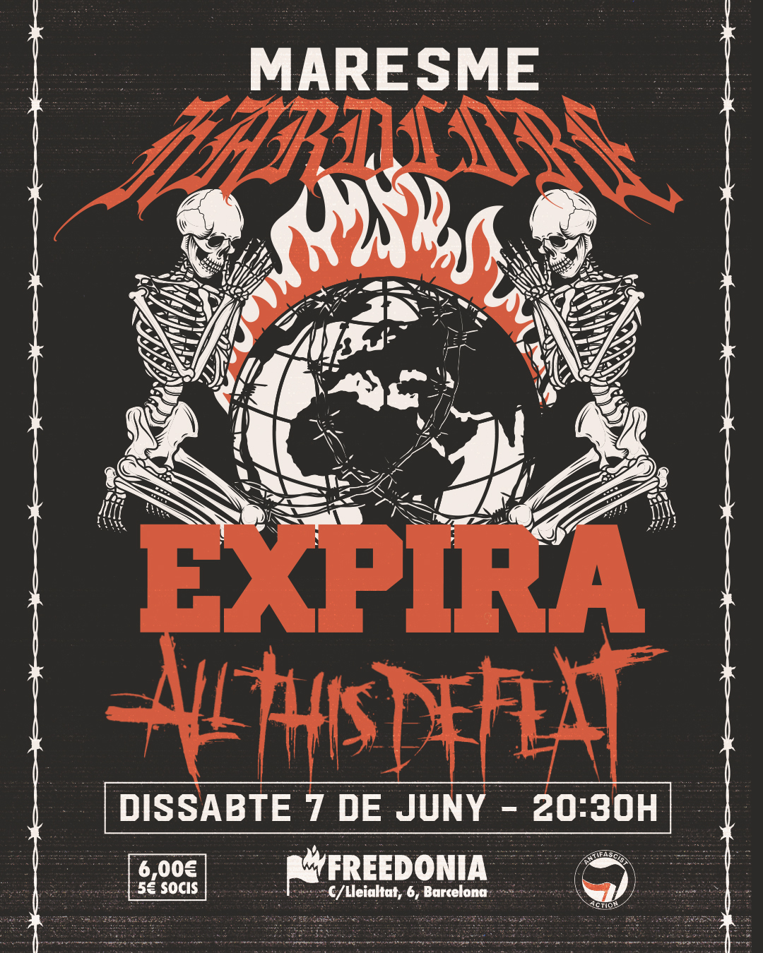 Maresme Hardcore: Expira + All This Defect