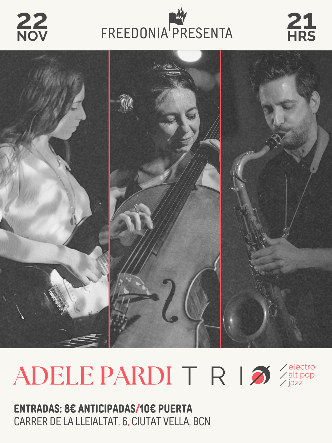 Adele Pardi Trio – Radio Drama Tour