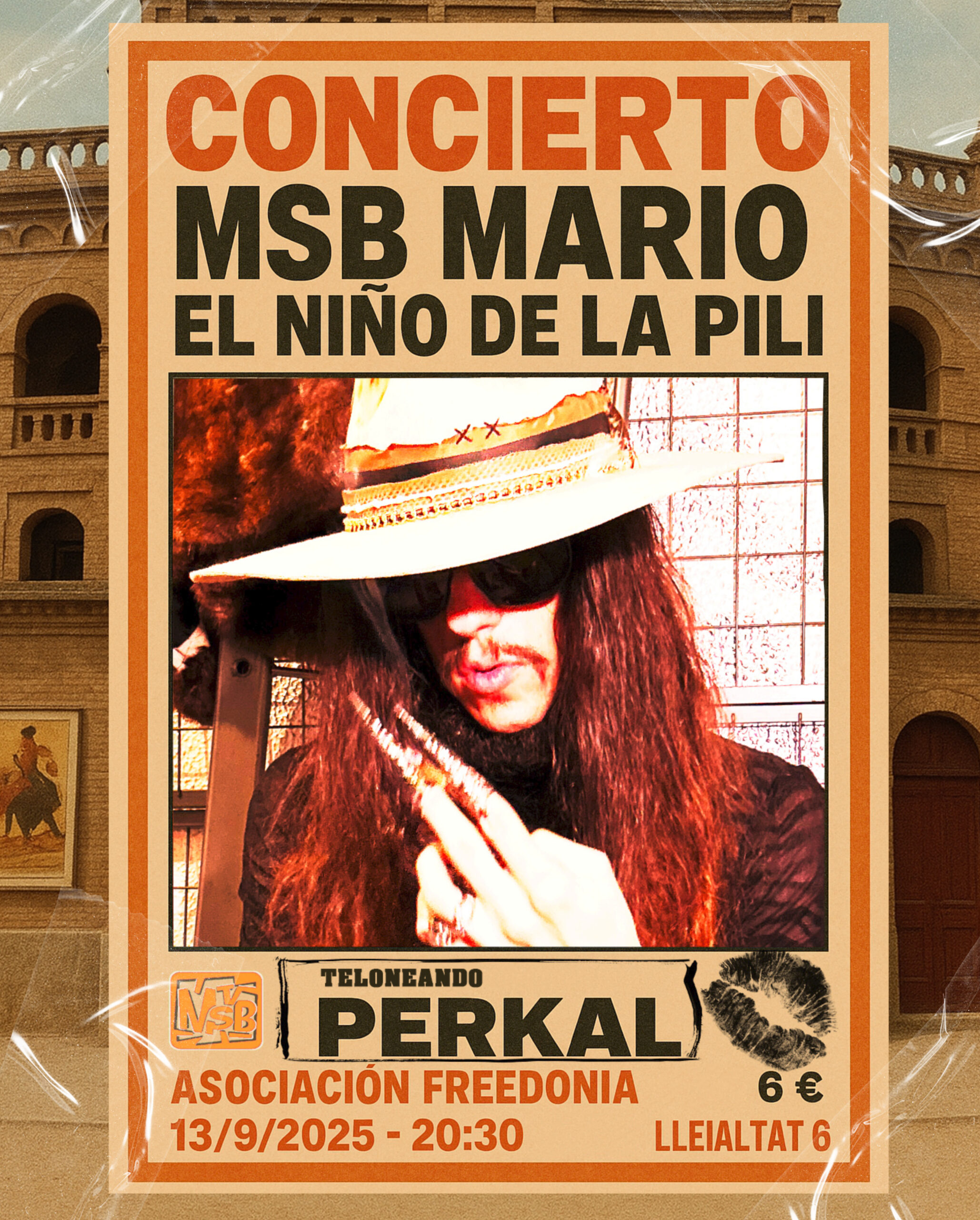 Concierto MSB MARIO «El Niño de la Pili» + PERKAL (LIVE)