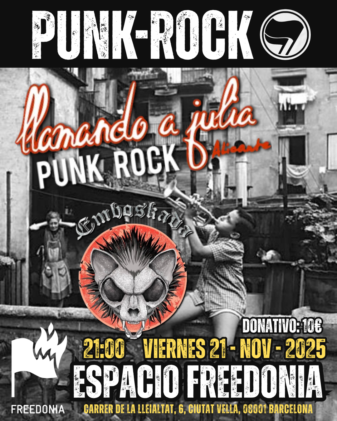 Llamando a Julia + Emboskada