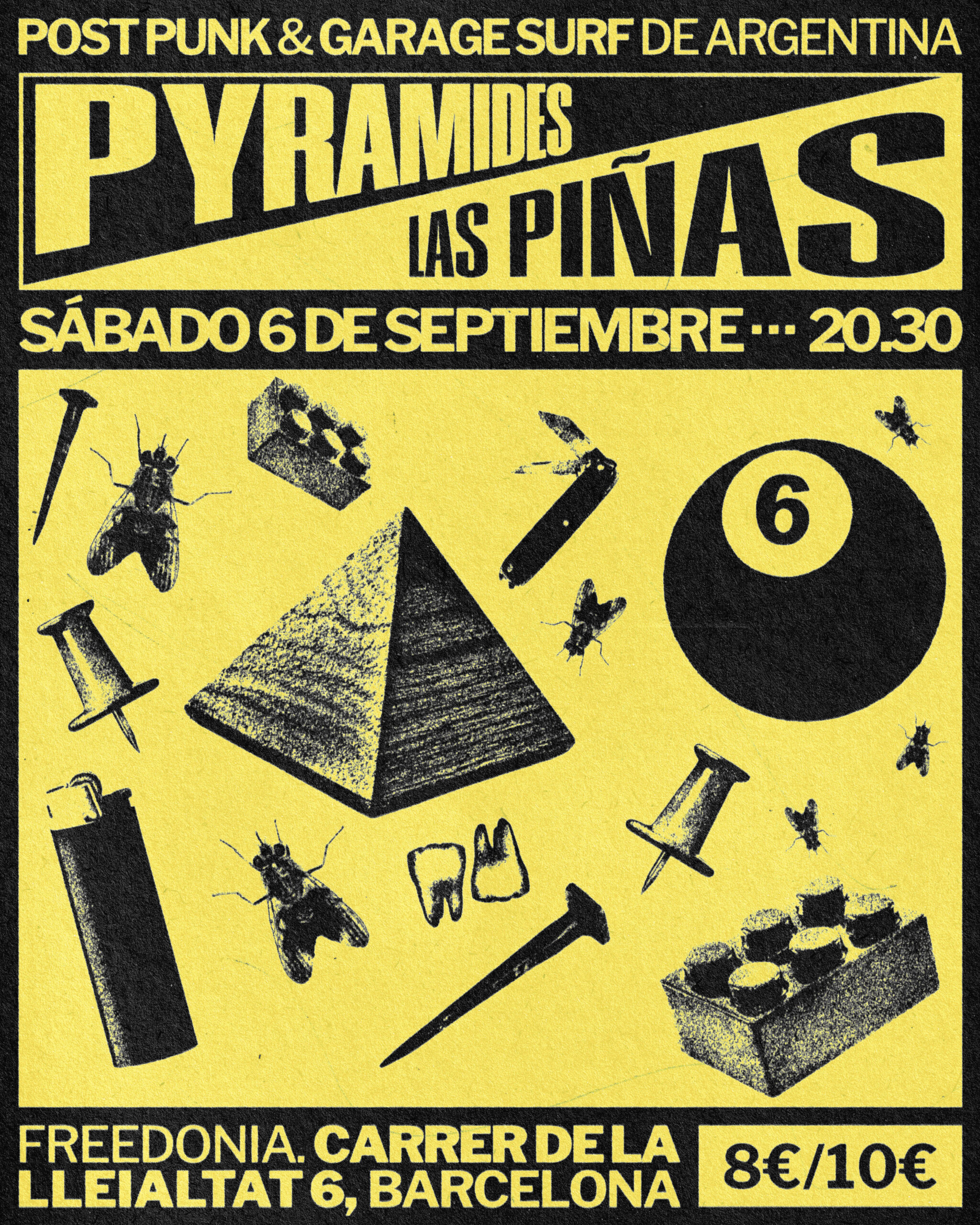 Pyramides + Las Piñas