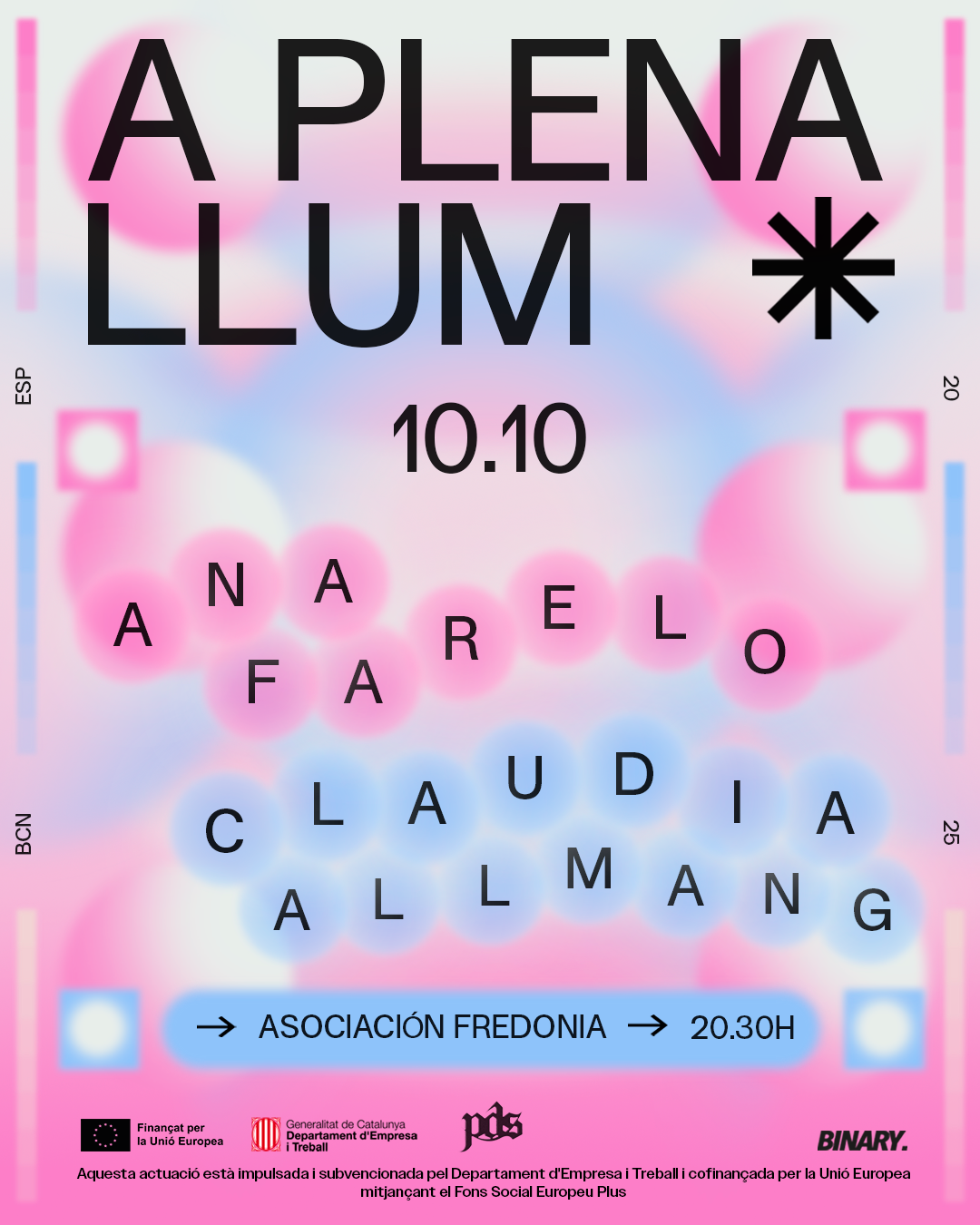A Plena LLum: Ana Farelo + Claudia Allmang