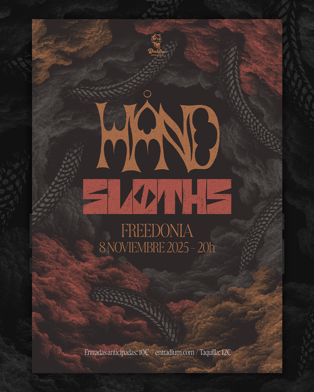 Caio Pastore (Diablero Music Records): HÅND + Sløths