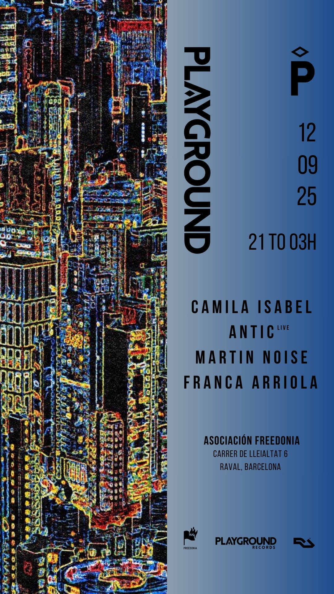 Playground presenta: Antic [Live]