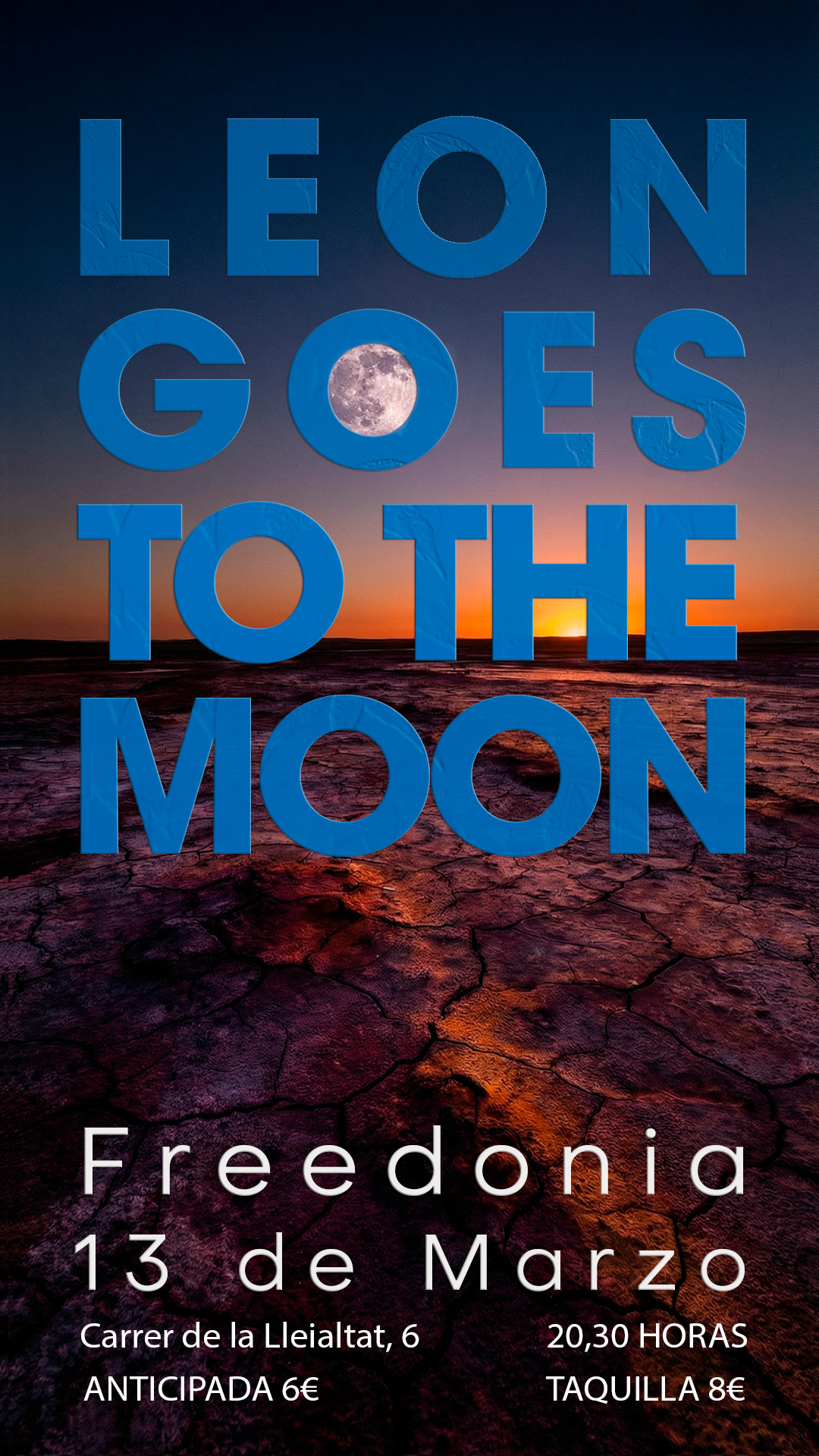 León Goes To The Moon