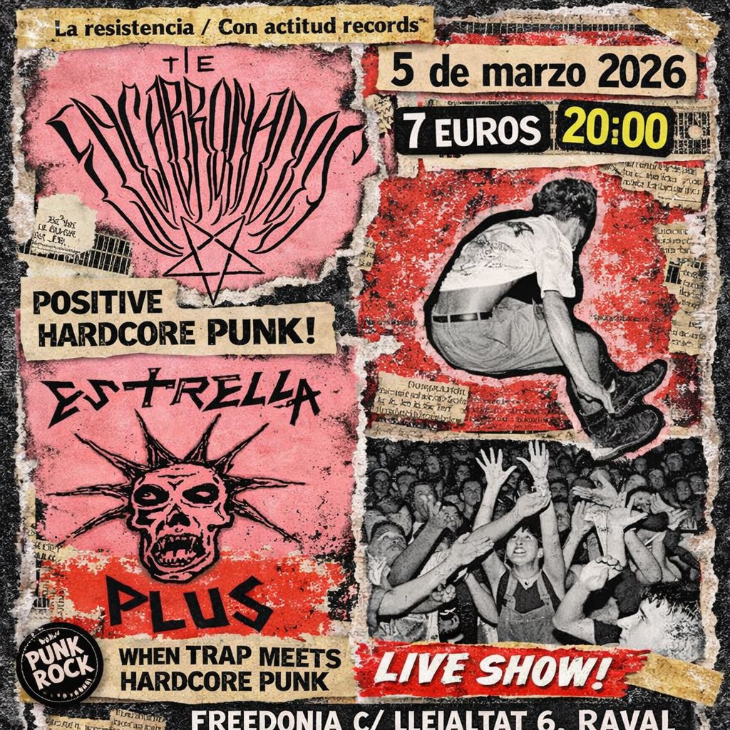 Jueves de Resistencia – The Encabronados + Estrella Plus