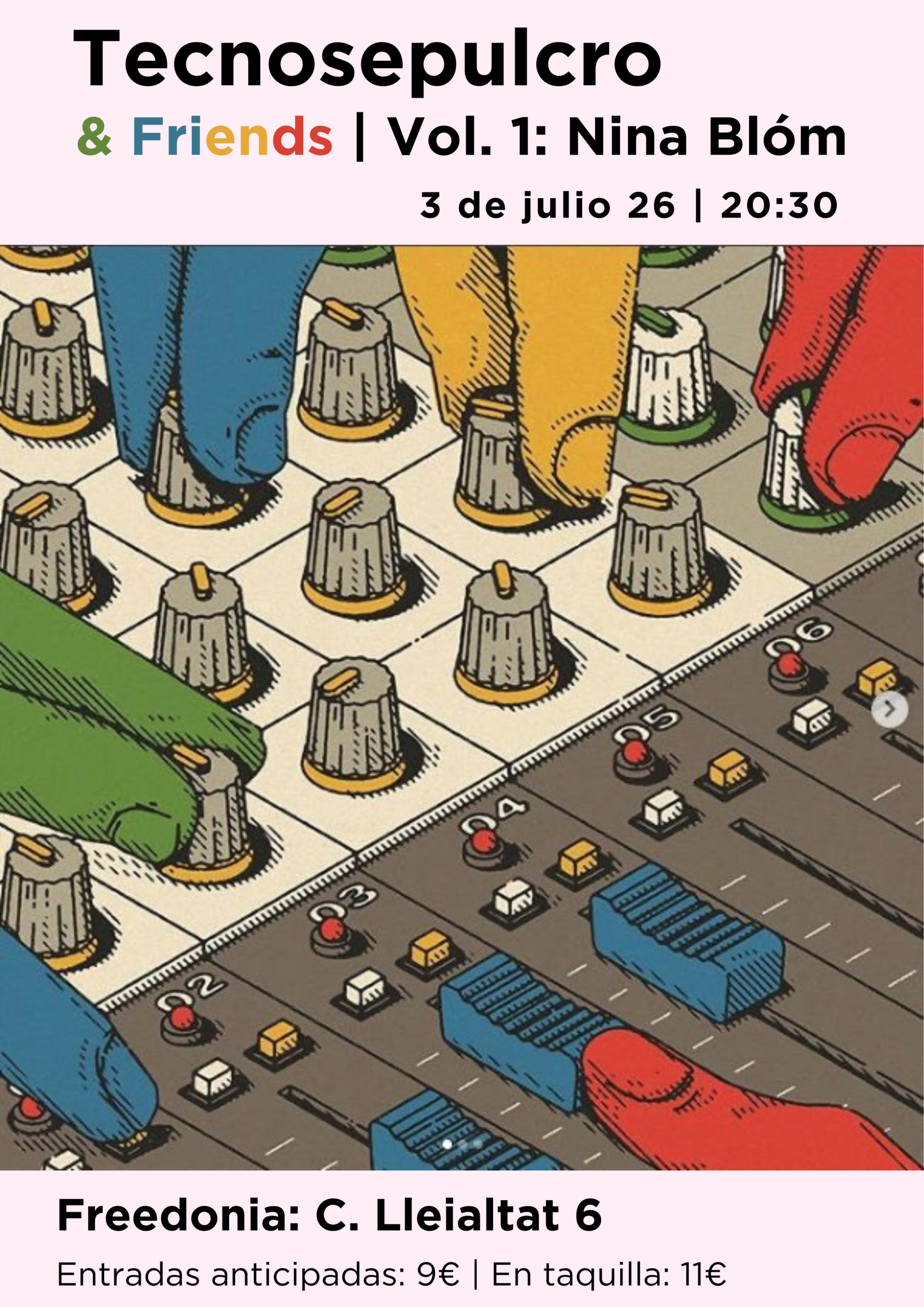 Tecnosepulcro & Friends | vol. 1: Nina Blóm