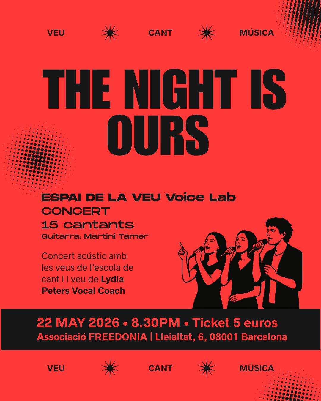 Concierto de l’Espai de la Veu, Escola de Veu