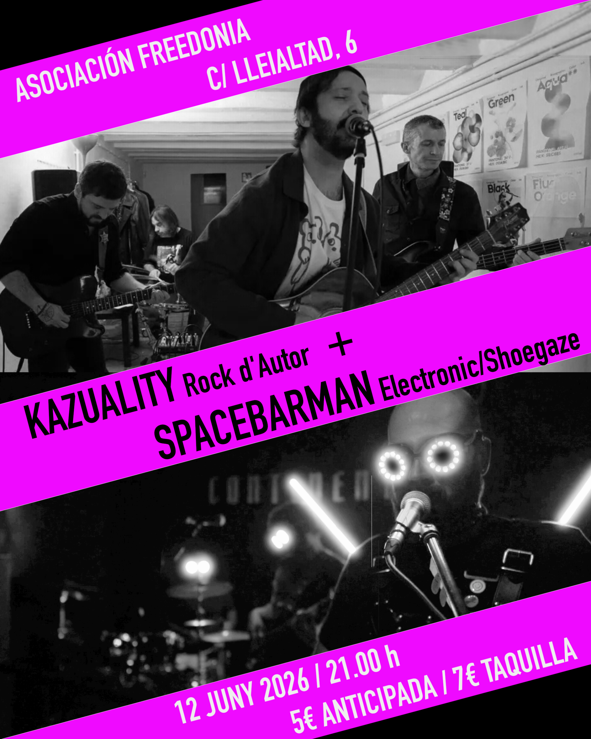 Spacebarman + Kazuality