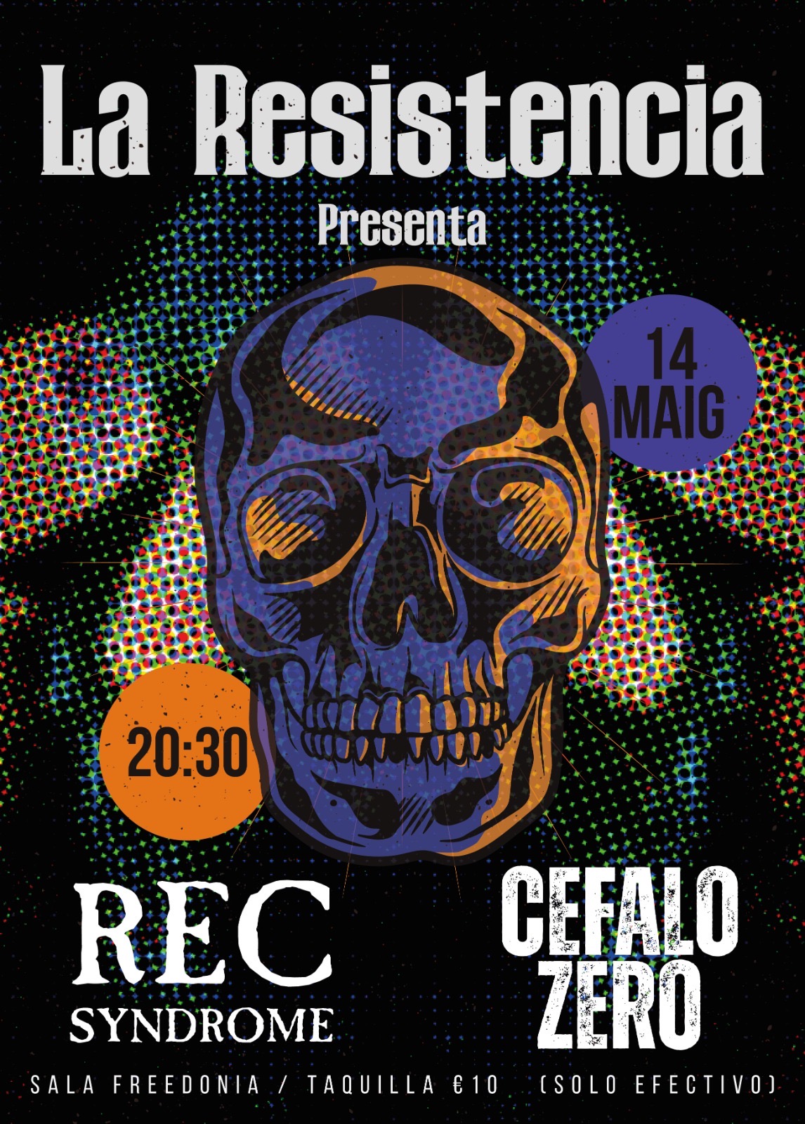 La Resistencia presenta: Rec Syndrome + Cefalo Zero
