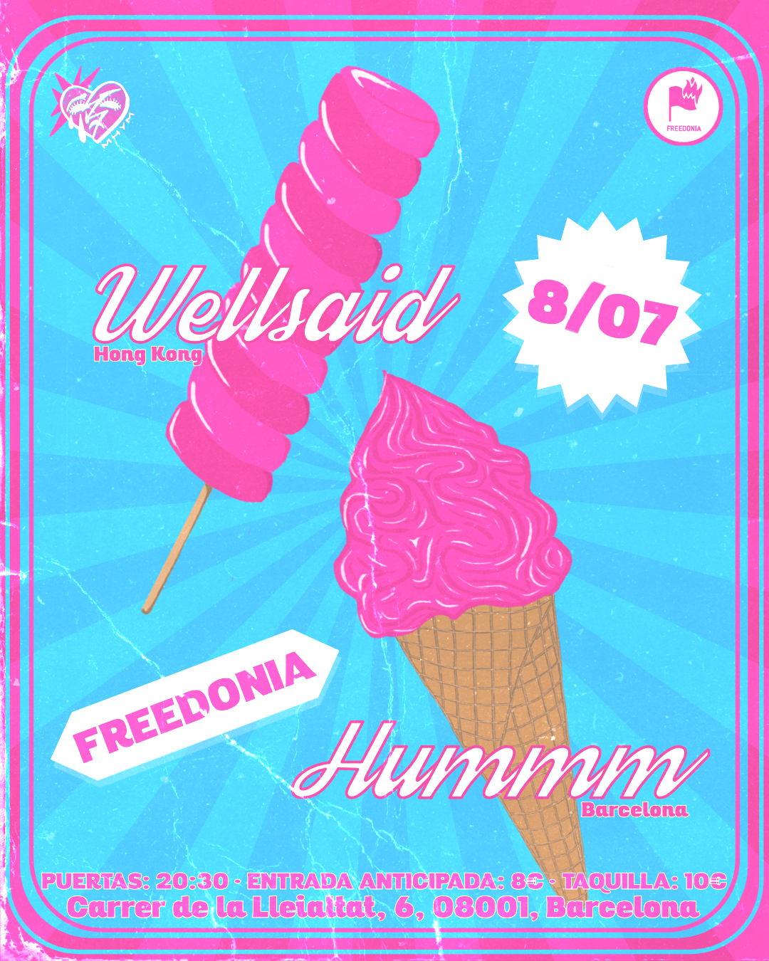 ¡Wellsaid en Bracelona! + Hummm