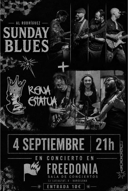 Al Rodríguez Sunday Blues Trío + Reina Estatua