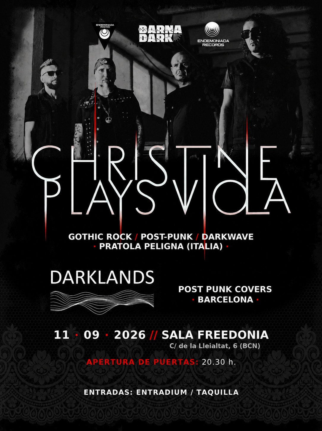 Christine Plays Viola + Darklands