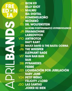 Bandas abril