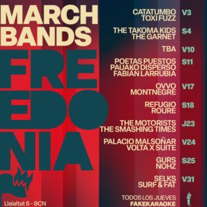 Bandas marzo