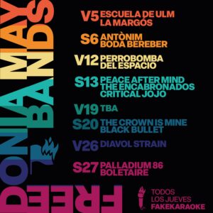 Bandas mayo