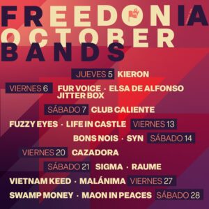 Bandas octubre