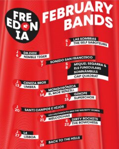 Bandas febrero