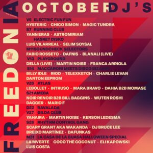 Djs octubre
