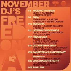 Dj´s noviembre