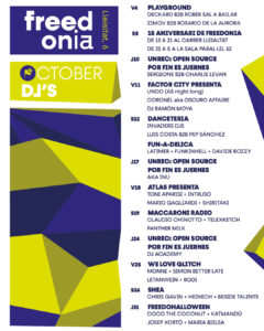 Dj´s octubre