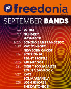 Bandas septiembre