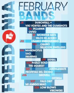 Bandas febrero