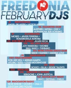 Dj´s febrero