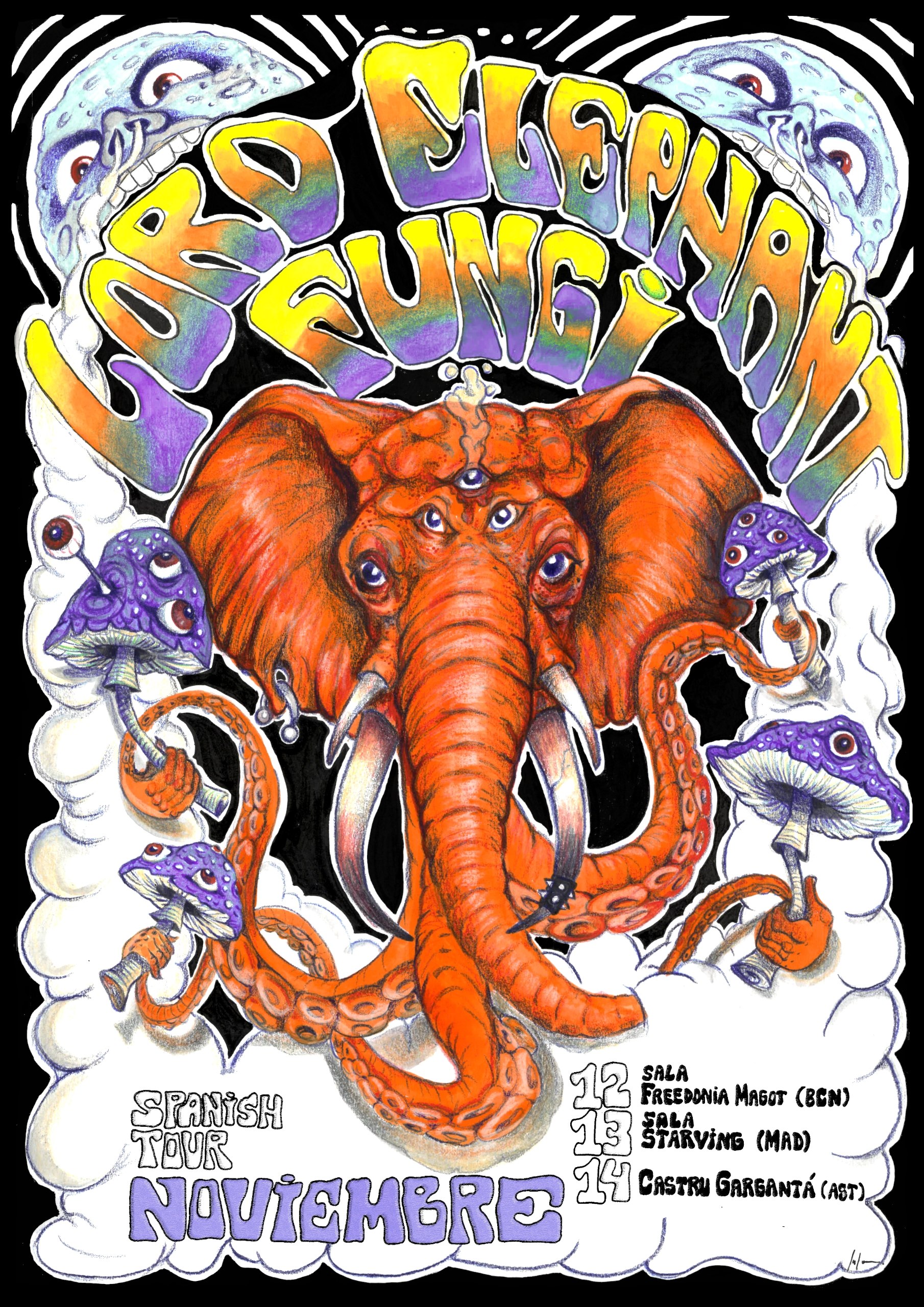 Lord Elephant + Fungi
