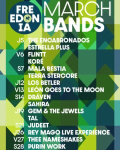 Bandas marzo