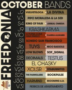Bandas octubre