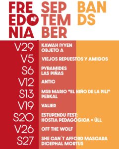 Bandas septiembre