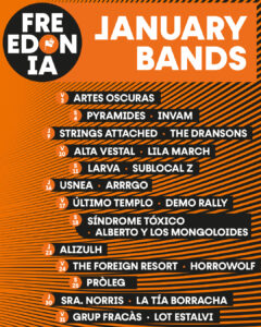 Bandas enero
